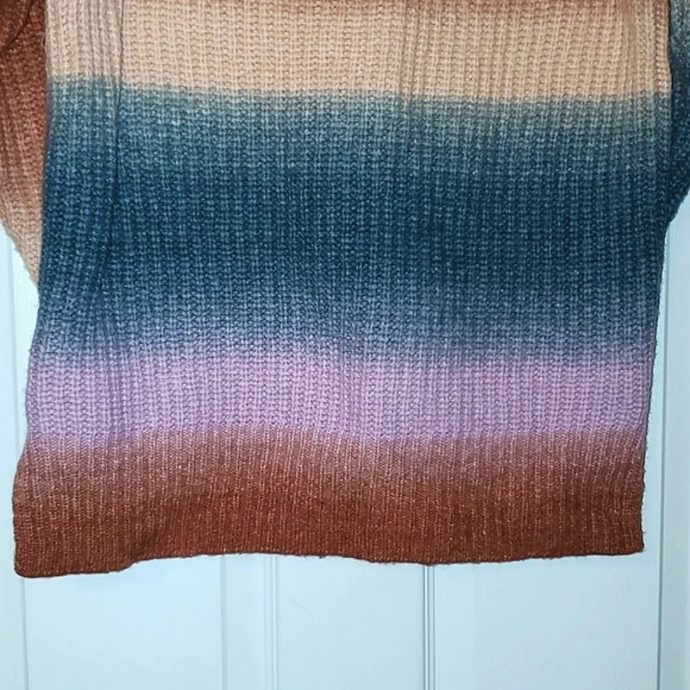 Madewell Space-Dyed Button-Shoulder Pullover Sweater Size Small - Picture 9 of 10